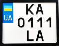 Рамка под мото номер металл купить онлайн
