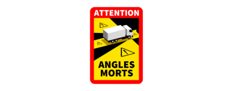 Наліпка ANGLES MORTS «Сліпі зони»
