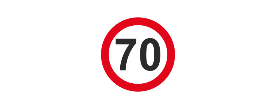 Наклейка на авто 70